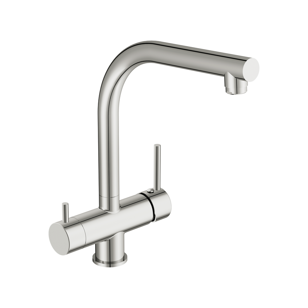 Смеситель для кухни CREA однорычажный с подключением фильтра хром