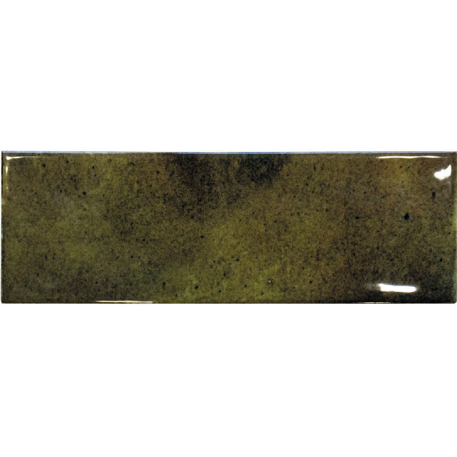 Керамическая плитка, OLIVE 7.5x22.5, Jazz (Smile Tile), глянцевая испанская плитка метро кабанчик