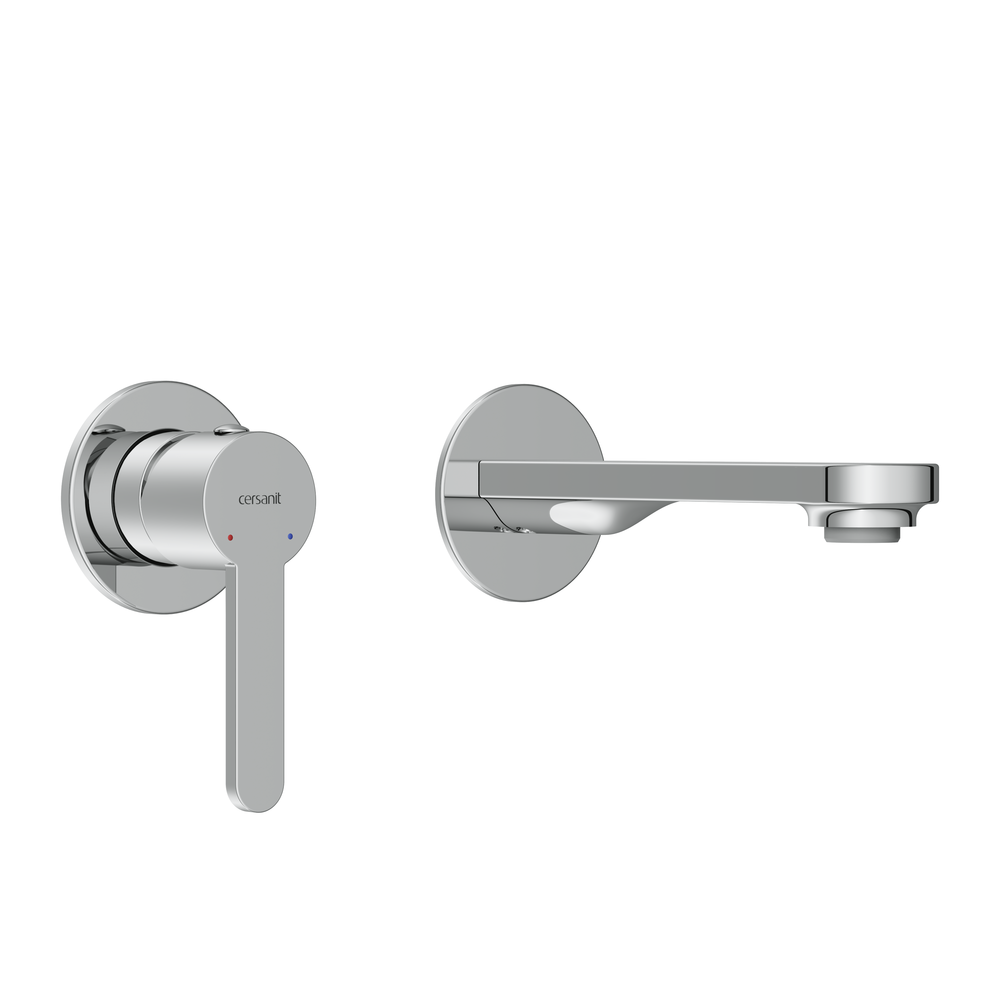 Смеситель для раковины OLIVA встраиваемый однорычажный хром