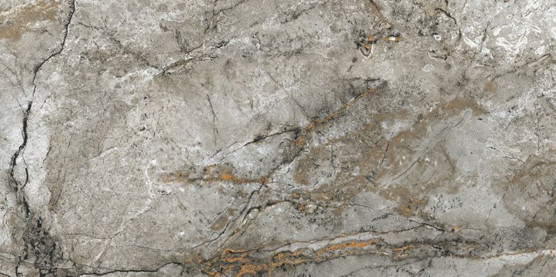 Керамогранит Meissen Keramik Marble Skin ржавый серый ректификат 59,8x119,8 A16242