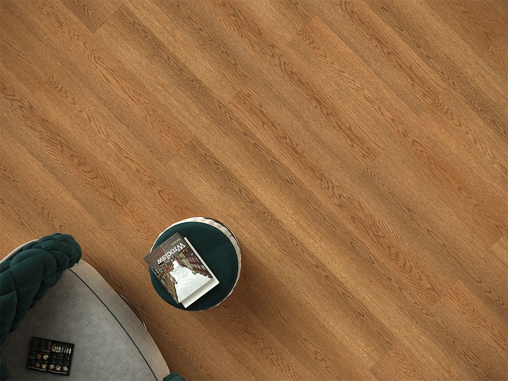 Кварц-виниловая плитка Ecoclick 1900 Ecorich Дуб Канеле NOX-1974