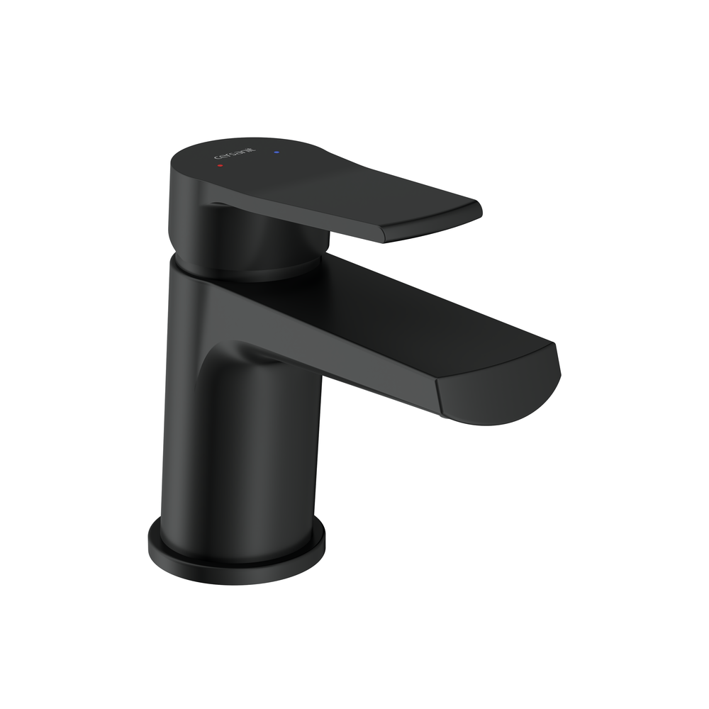 Смеситель для раковины CITY черный