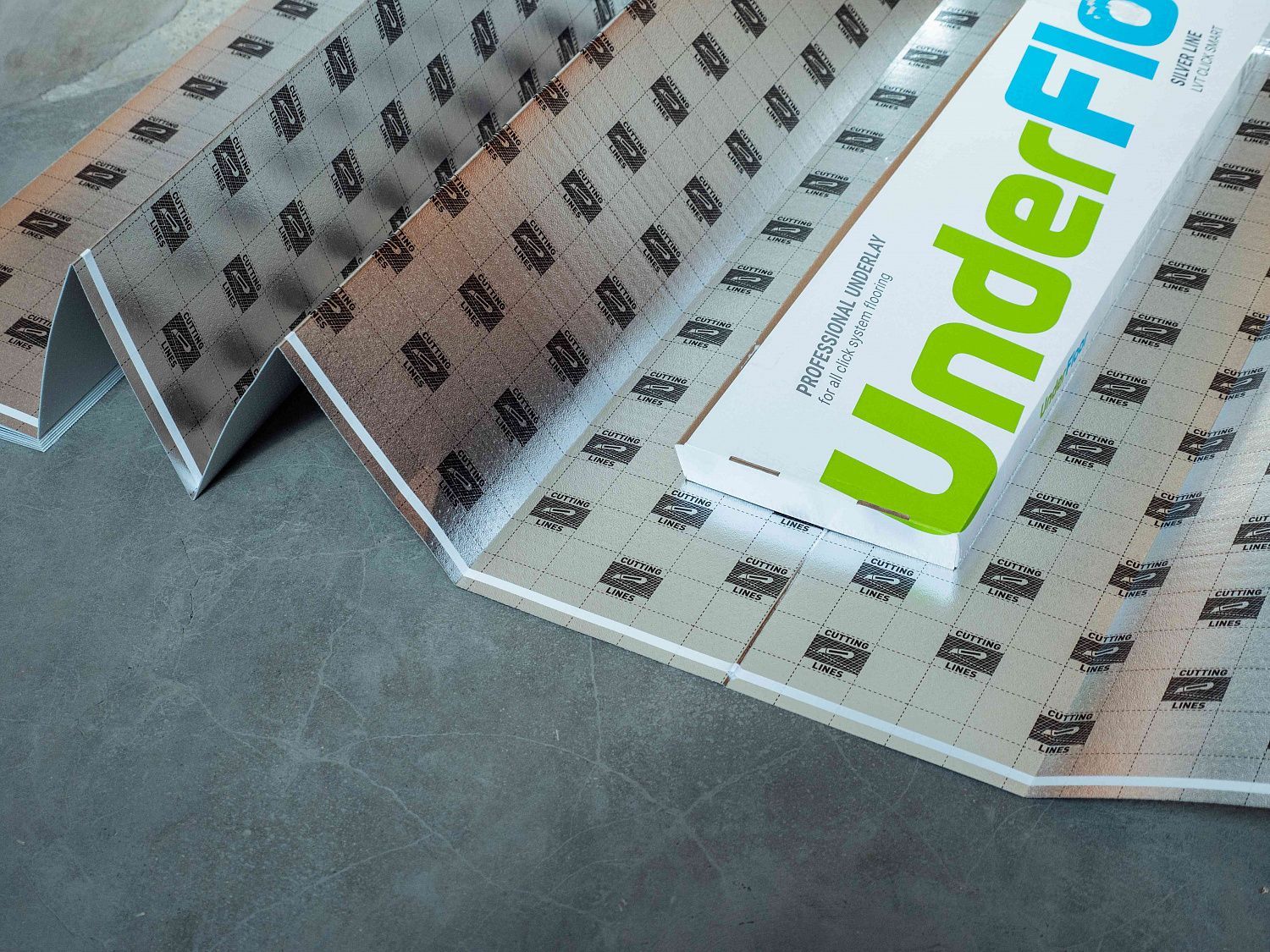 Подложка UNDER FLOOR SILVER LINE