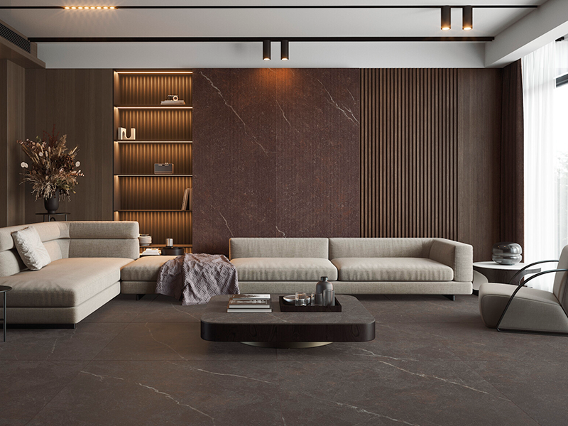 Гранит керамический 42818 ROYAL BROWN SP/100X100X0,8/R 100x100x0,8 см