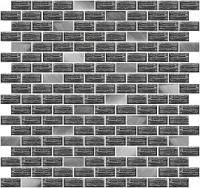 707423009 Devore (Деворе) Gris Ja-04 серый мозаика 30х30,4, Azori