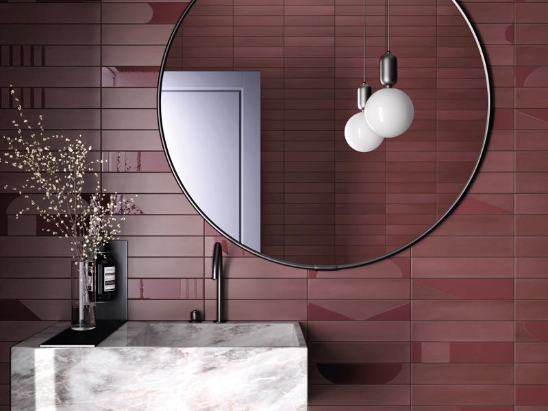 Керамогранит 30170 WADI DECOR Garnet 6x30 см (Equipe)