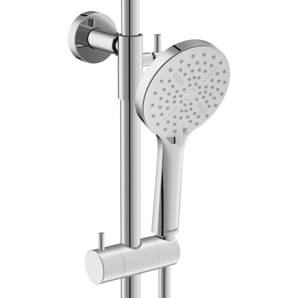 Душевая система OLIVA с термостатом хром