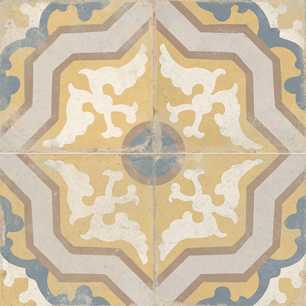 Гранит керамический 41558 FS 1827 MUSTARD 22,3x22,3x0,9 см