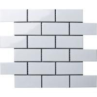 Мозаика Brick White Glossy 45x95 StarMosaic