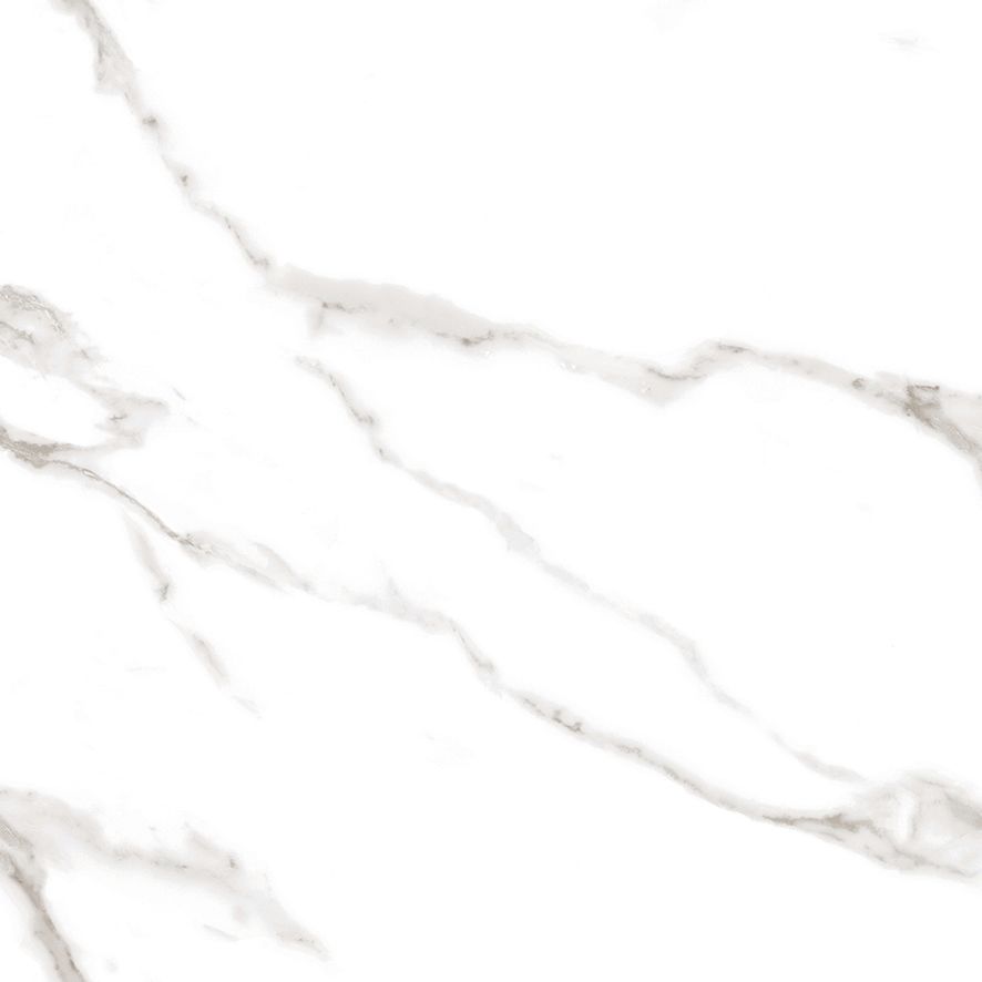 Calacatta Sharp Silver Керамогранит белый 60х60 Полированный