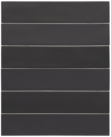 Керамогранит 30060 WADI Noir 6x30 см (Equipe)