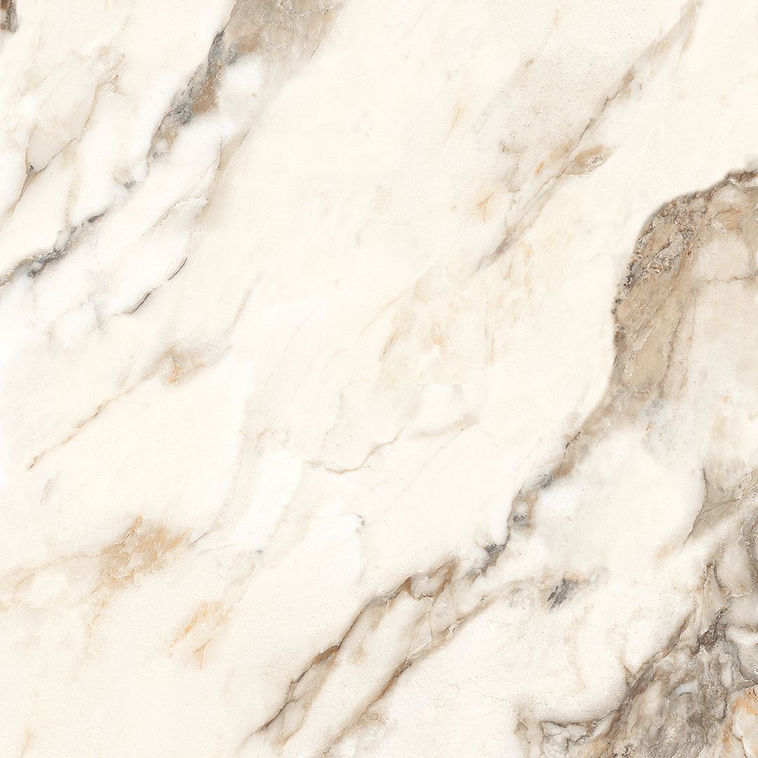 Calacatta Bronze Керамогранит белый полированный 60х60 под мрамор