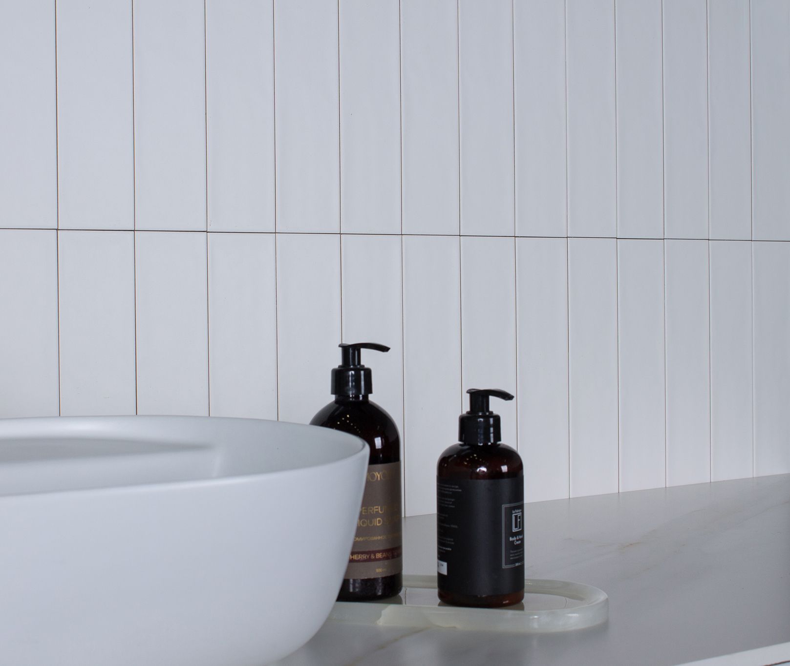 Керамическая плитка, WHITE 7.5x30, Fabia (Smile Tile), матовая испанская плитка метро кабанчик