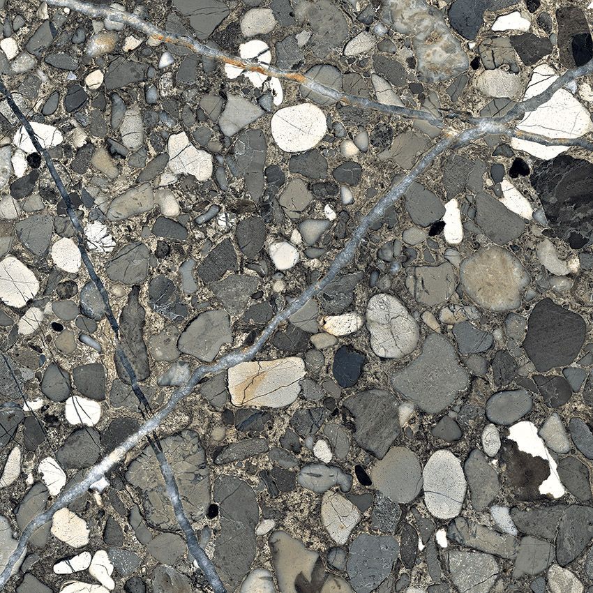 CR106 Керамогранит Arseno Nero 60*60см carving 1,44м2