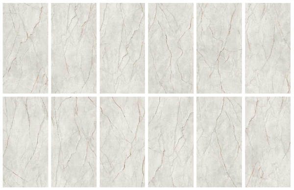 Гранит керамический K-2141/LR MGNOVENIE Light Gray 60х120x1 см