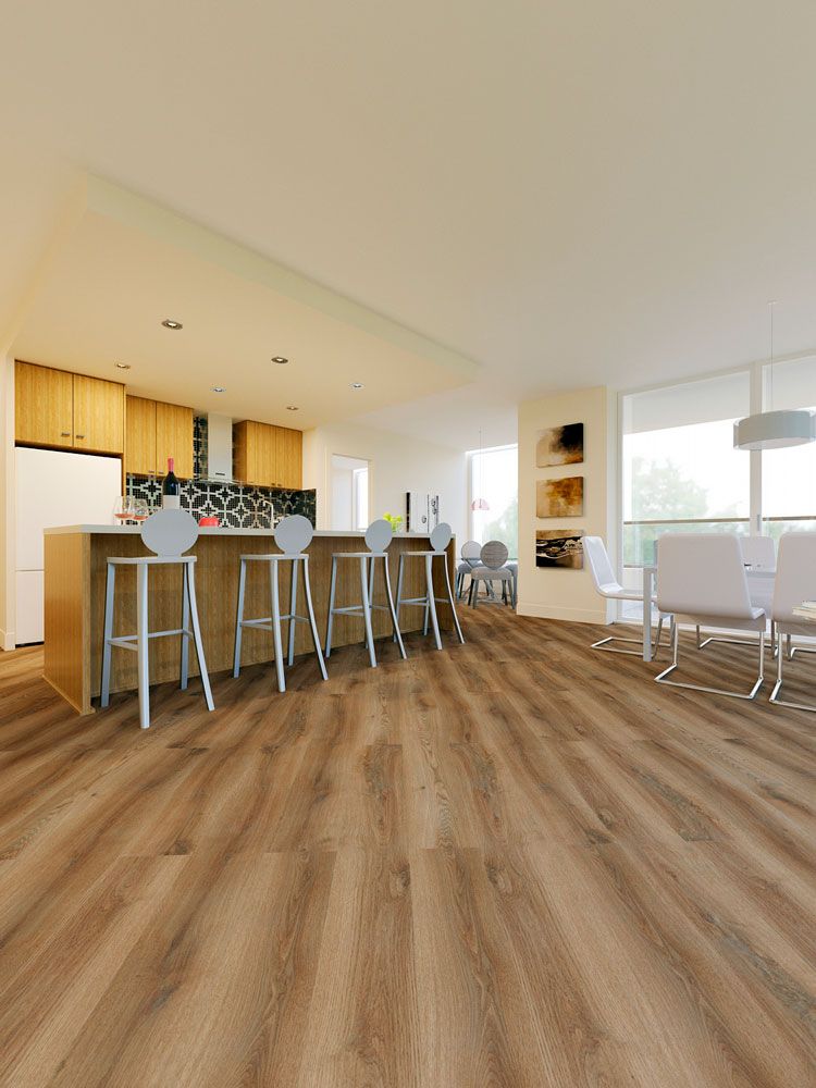 Кварц-виниловая плитка Fine Floor Light Дуб Брага FF-1335