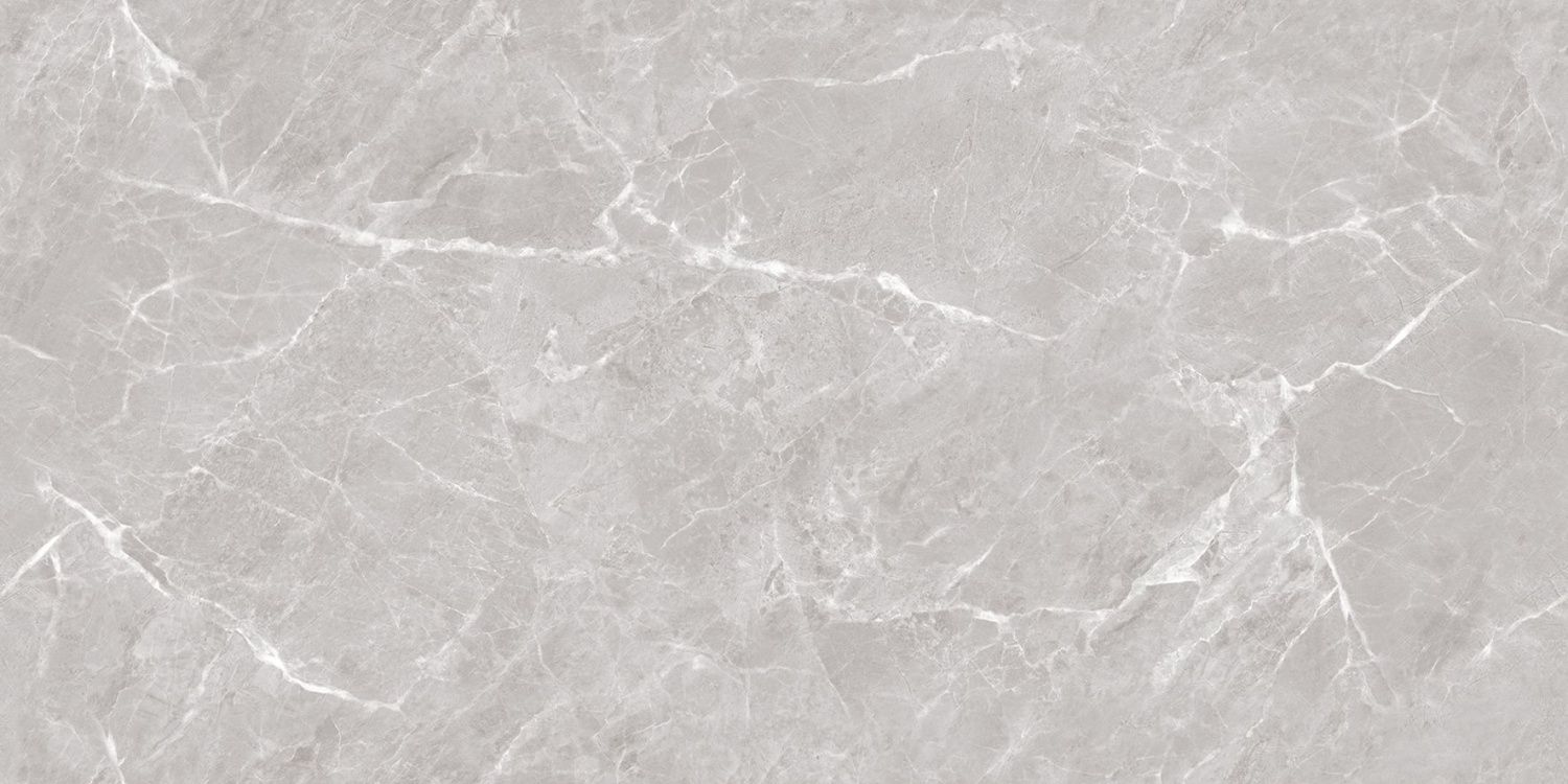 Mramor Chic Silver Керамогранит серый 60х120 Полированный