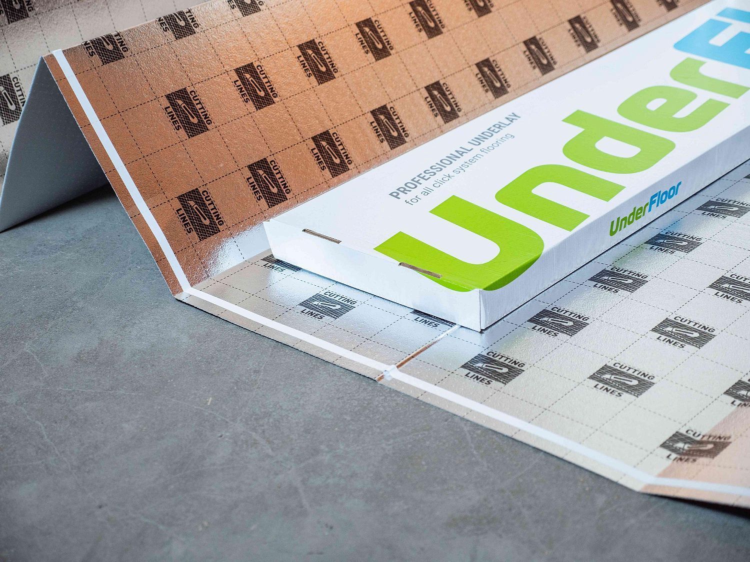 Подложка UNDER FLOOR SILVER LINE