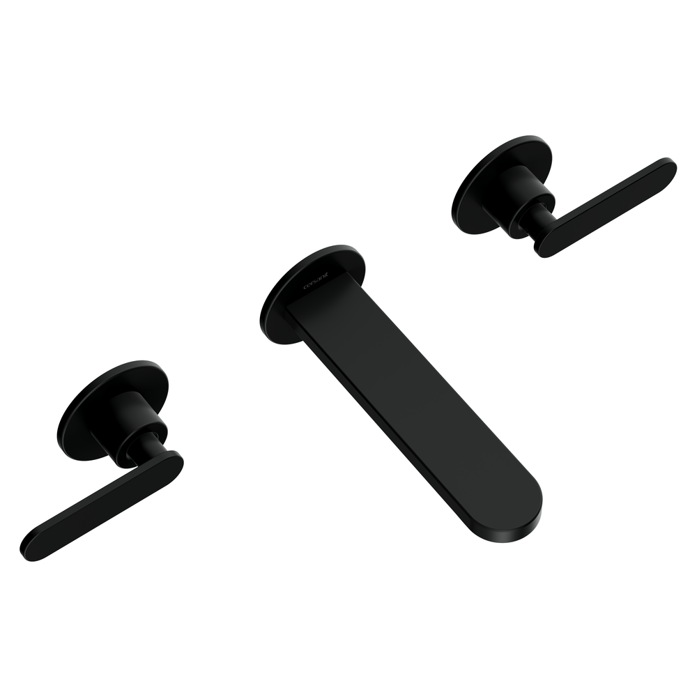 Смеситель для раковины OLIVA встраиваемый черный