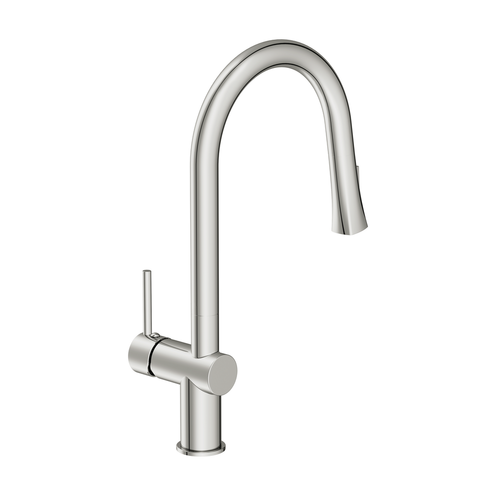 Смеситель для кухни MELAR с выдвижным изливом хром