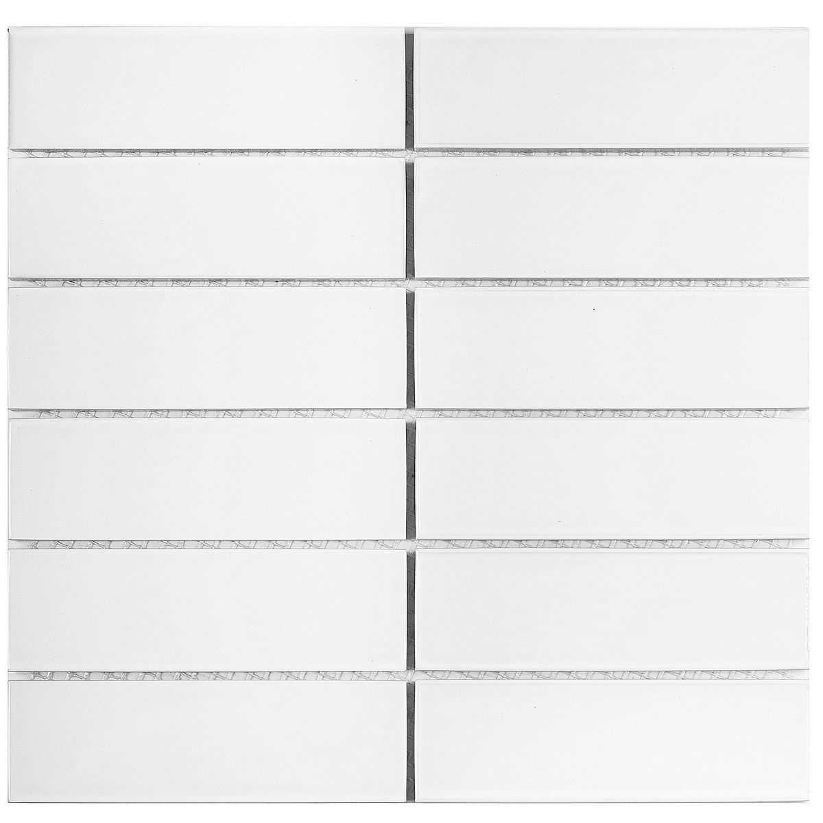 Мозаика Starmosaic White Matt 47x147