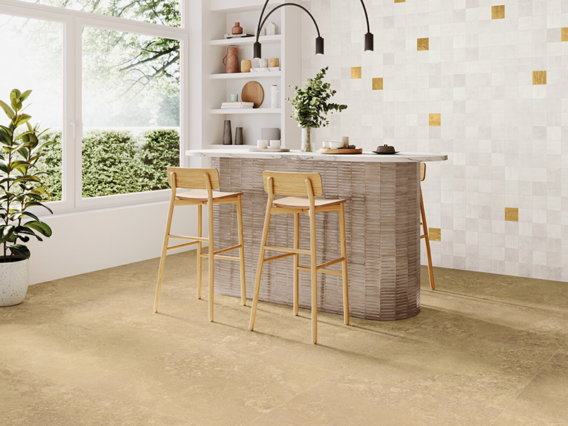 Гранит керамический AWEN GOLD NT/90X90/C/R 90x90x0,9 см