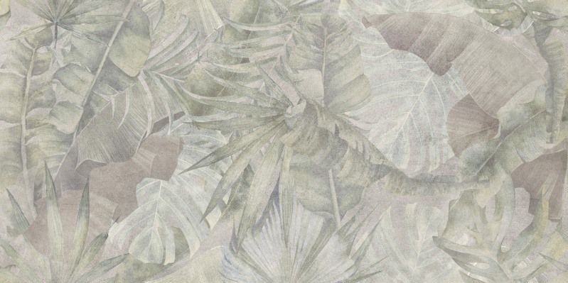 Керамогранит Meissen Keramik Lush многоцветный ректификат 44,8x89,8 A16889