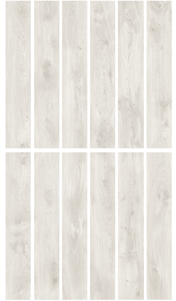 Гранит керамический K-2301/SR DUBRAVA White 20х120х1,1 см