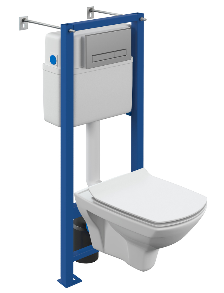 Комплект CARINA XL CO DPL EO slim + VECTOR + BLICK хром матовый