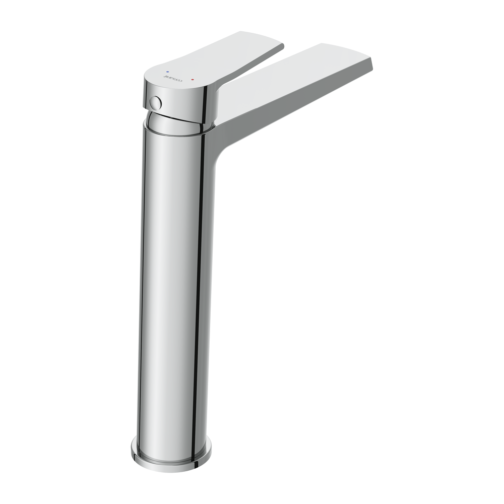 Смеситель для раковины высокий CITY хром