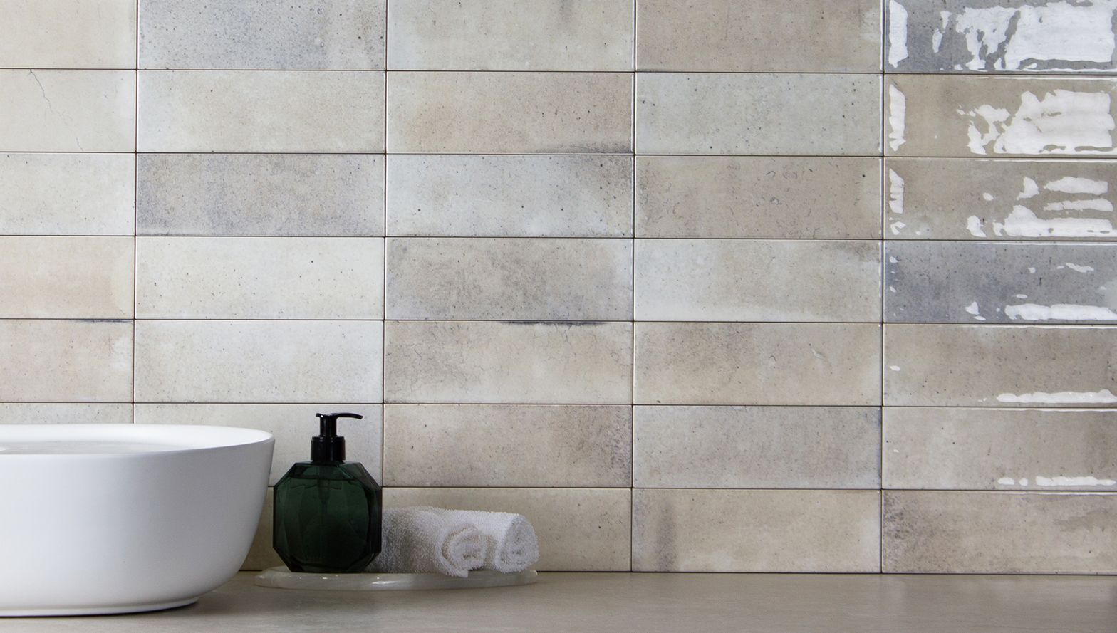 Керамическая плитка, CREAM 7.5x22.5, Jazz (Smile Tile), глянцевая испанская плитка метро кабанчик