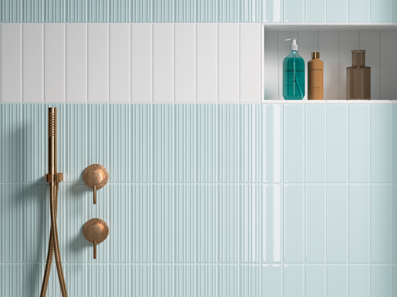 Плитка керамическая настенная 32401 LUMINA Marram Blue 6х24,6 см (Equipe)