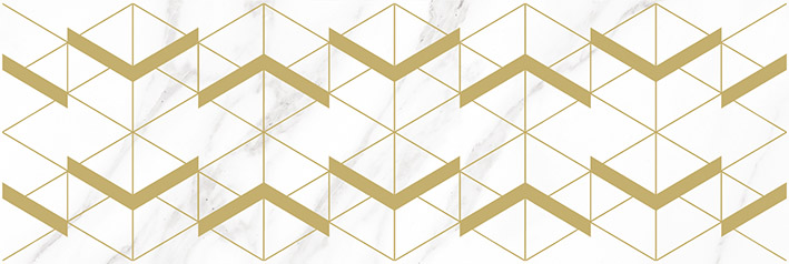 Camelot Wing Декор белый 20х60