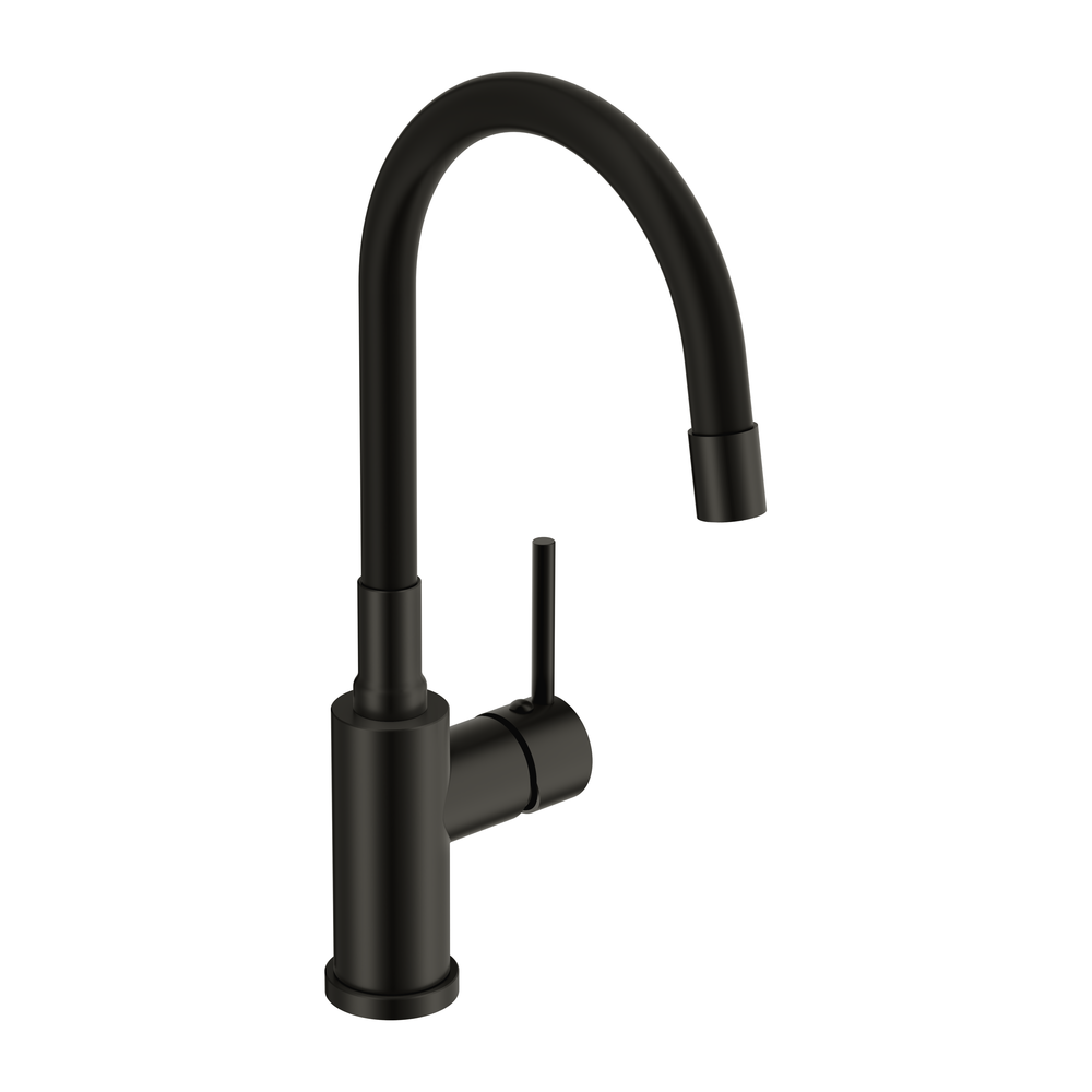 Смеситель для кухни MELAR с гибким изливом черный