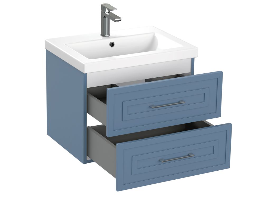 Тумба CLASSIC 60 голубой матовый (Cersanit)