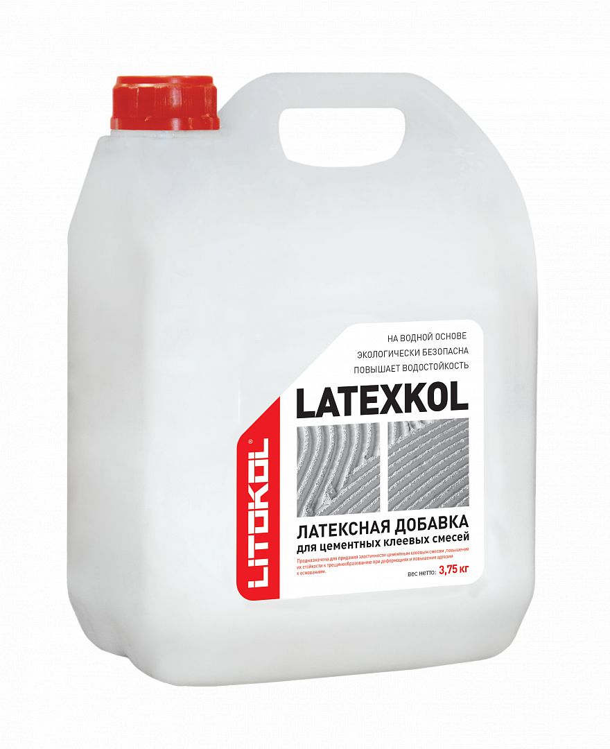 Латексная добавка LATEXKOL - M канистра 3,75 кг