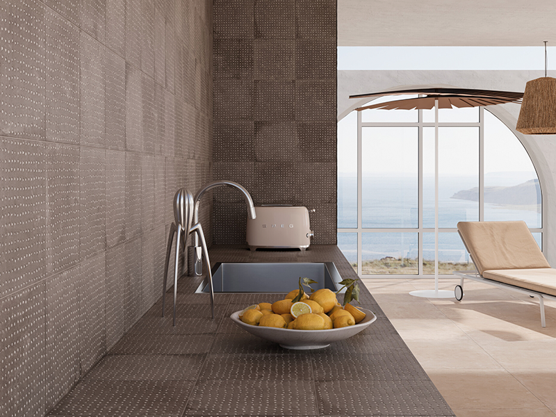 Гранит керамический PANGEA CHOCOLATE SPOT LT 22,3х22,3 см