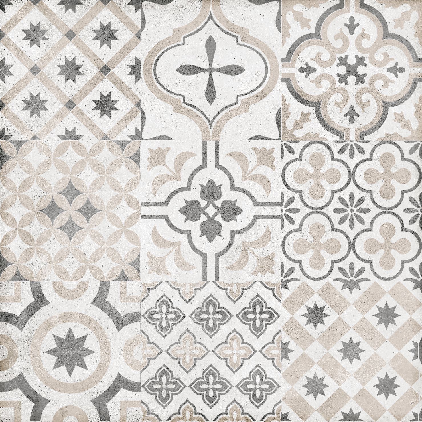 LB Ceramics Керамогранит Цемент Стайл 7246-0005 (ст. арт. 6046-0359) 45x45 орнамент