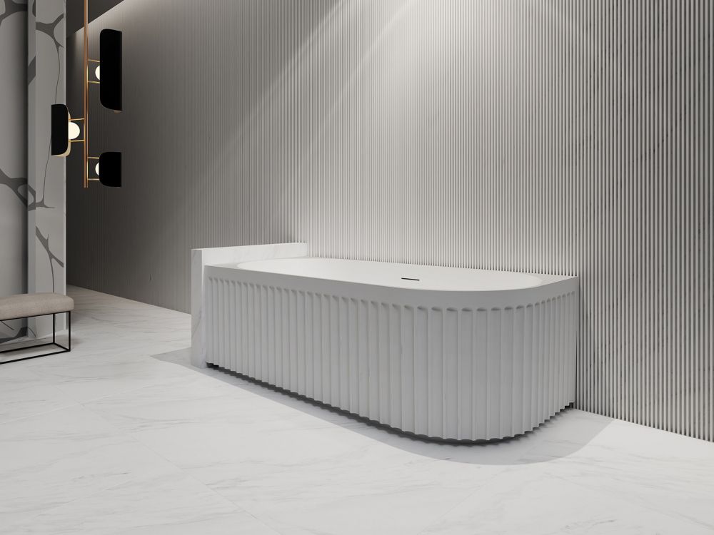 Акриловая ванна ABBER AB9412-1.7 L белая