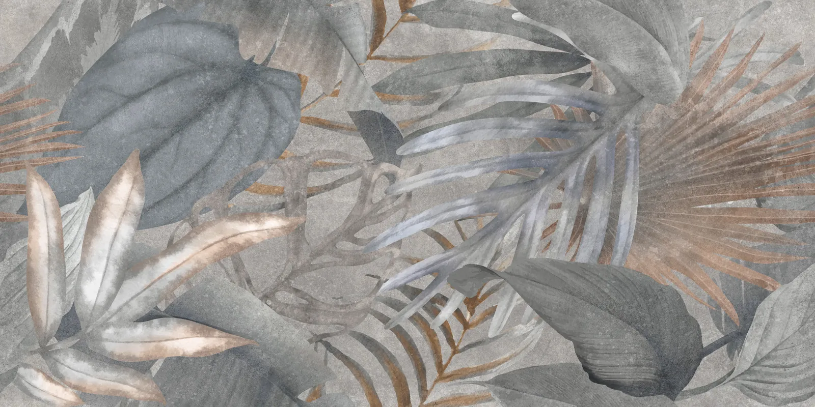 Керамогранит D120240G Bahamas Floristry Dark матовый граниль 600x1200x9.5 New Trend