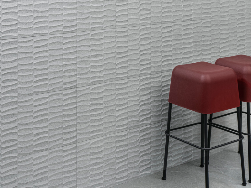 Плитка керамическая настенная 31790 LUCCA Grey 33,3x100x0,75 см