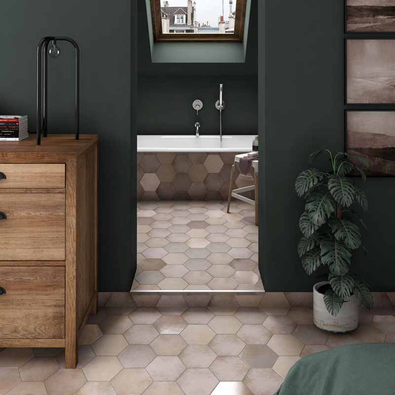 Heritage Equipe Плитка керамическая напольная 24957 HERITAGE HEXÁGONO Rose 17,5х20 см плитка шестиугольник, шестигранник