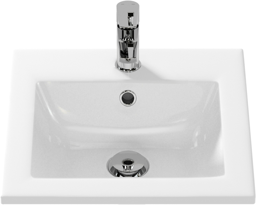 Раковина мебельная GEOMETRY 40 1 отв.