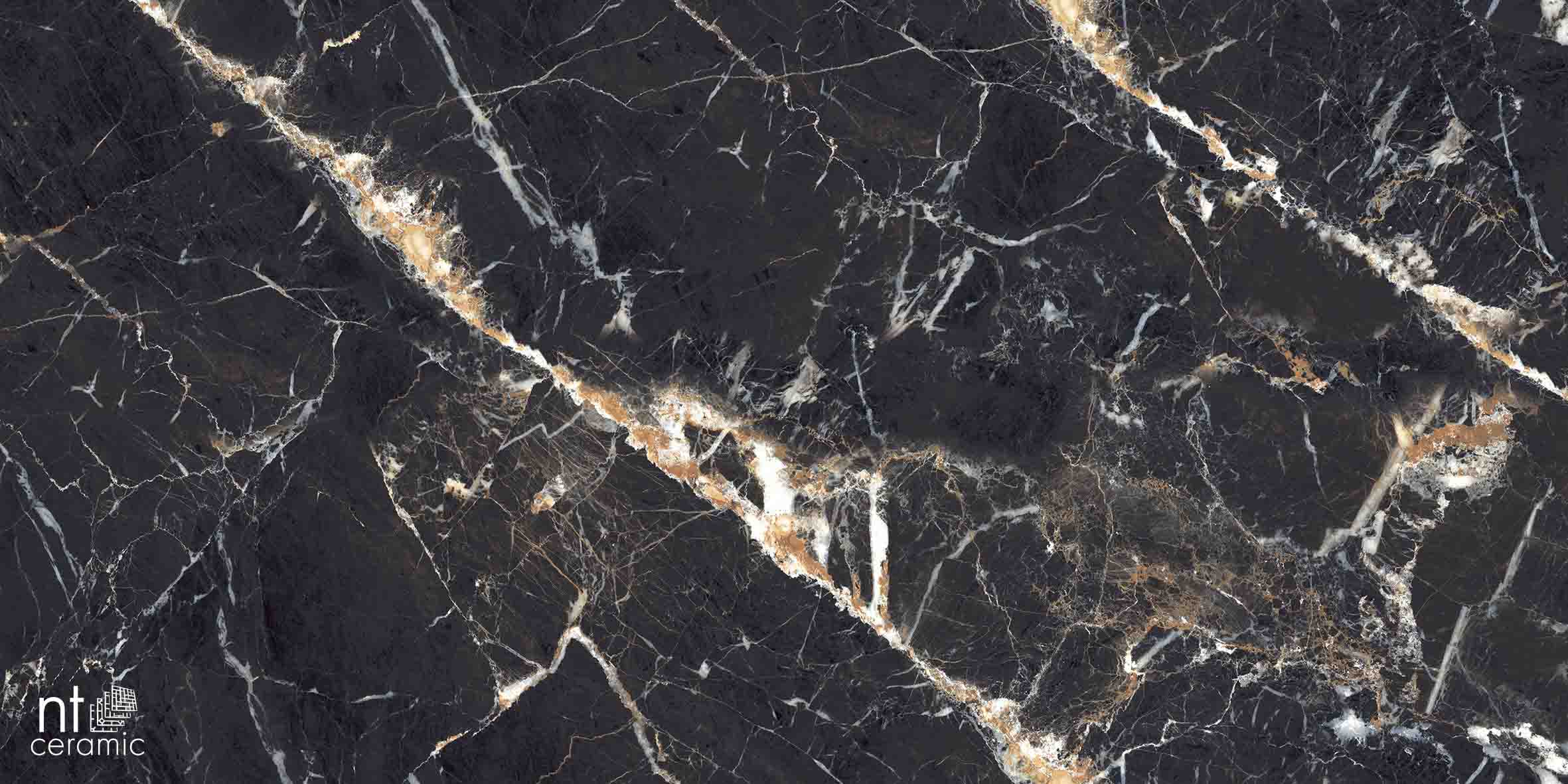 Керамогранит NTT99529P Black Lamos High Gloss 60x120