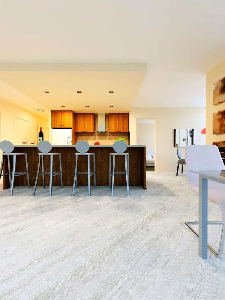 Кварц-виниловая плитка Fine Floor Light Дуб Богемия FF-1376