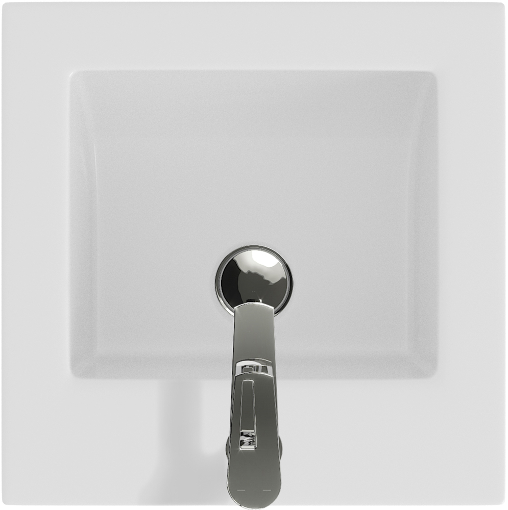 Раковина мебельная GEOMETRY 40 1 отв.