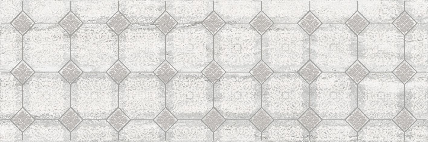 Glossy Декор серый 20х60