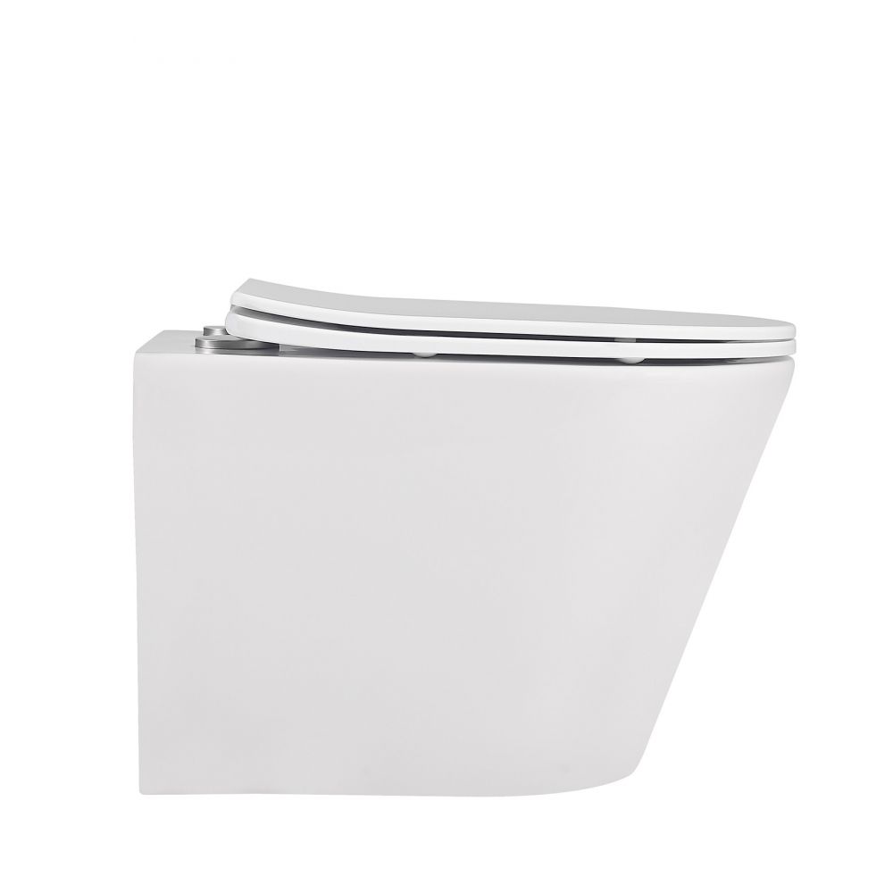 Унитаз ABBER Bequem AC1102MW подвесной белый матовый, безободковый