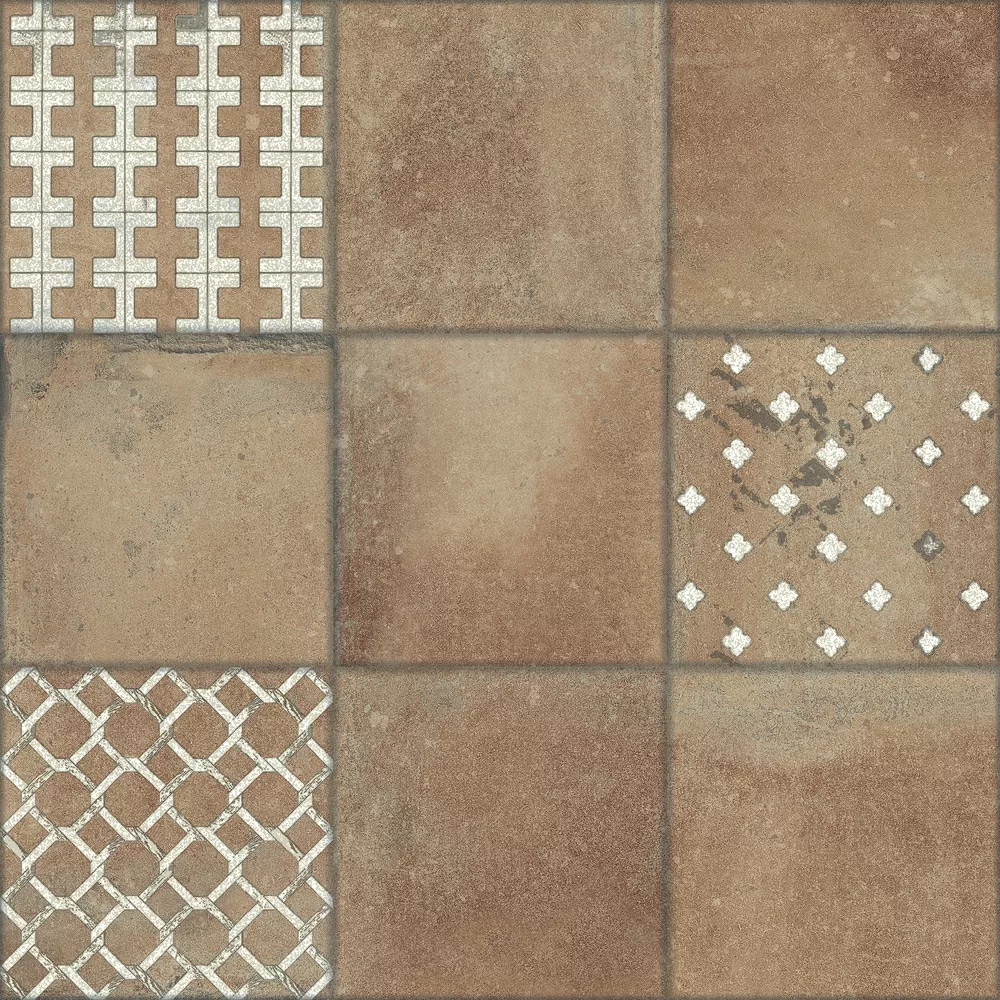 Керамогранит Kube Quinta Cotto-Carrara 45x45