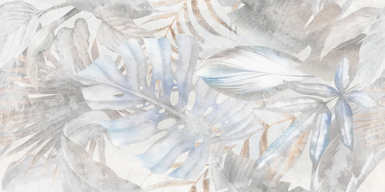 Керамогранит D120241G Bahamas Floristry Light матовый граниль 600x1200x9.5 New Trend